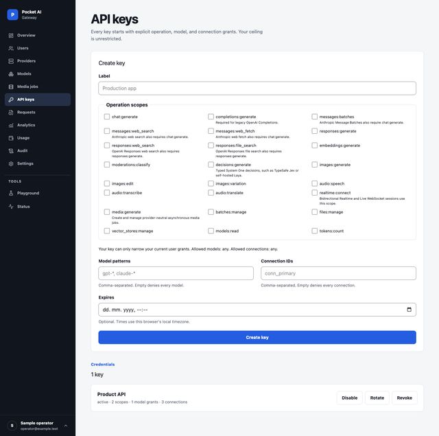 Pocket AI Gateway screenshot 4